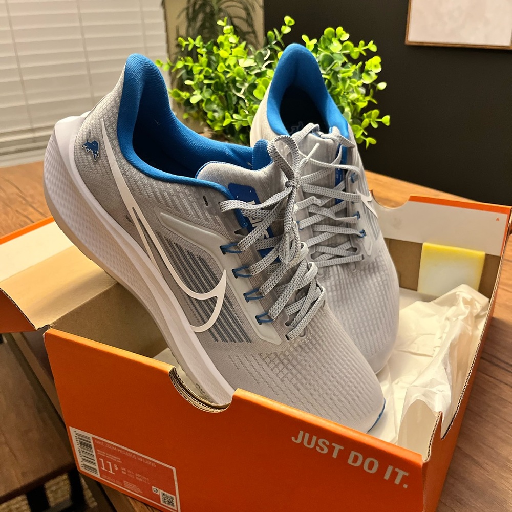 Nike Zoom Pegasus 39 Lions - Silver and White